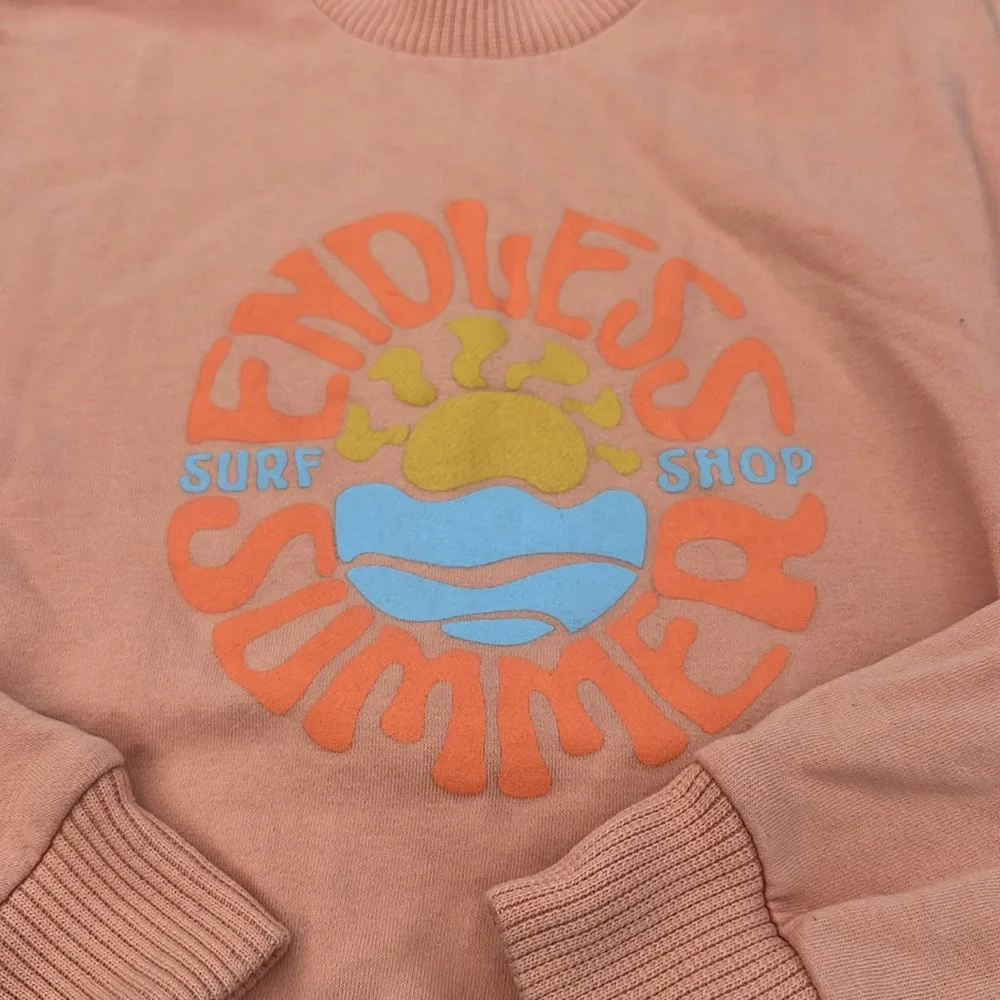 Endless summer surf shop sweatshirt like new size small - Picture 2 of 4